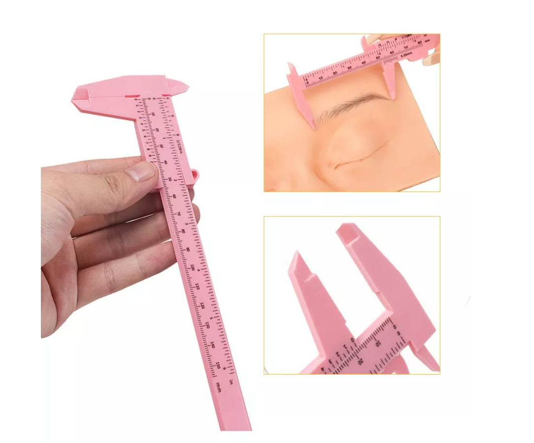 Vernier Calibrador Medidor Para Cejas