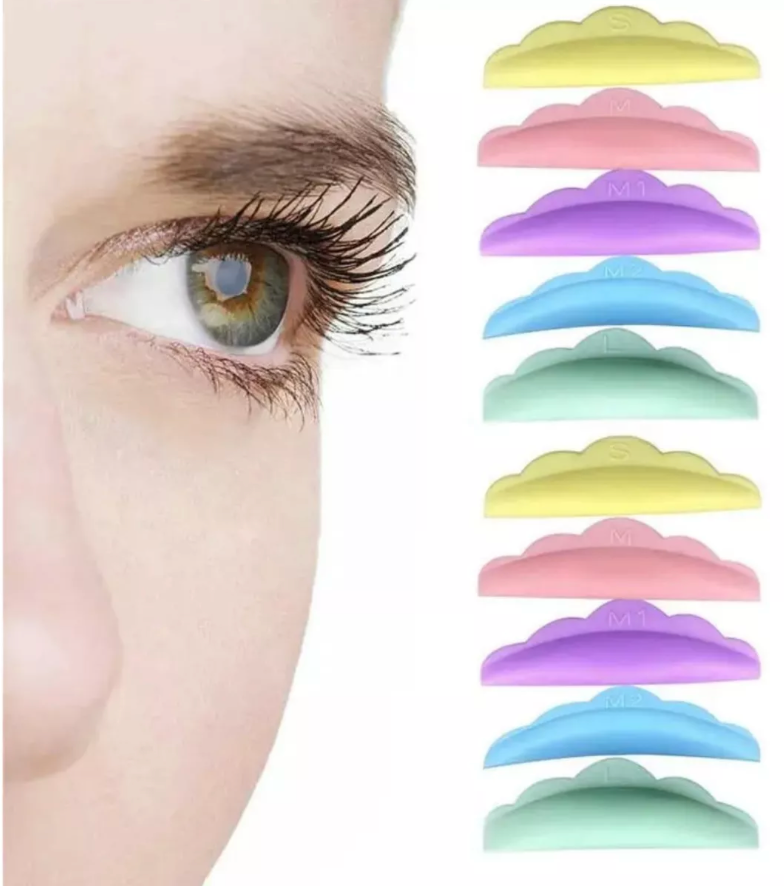 10 Pares De Pads Para Lifting De Silicona Extensión Pestaña