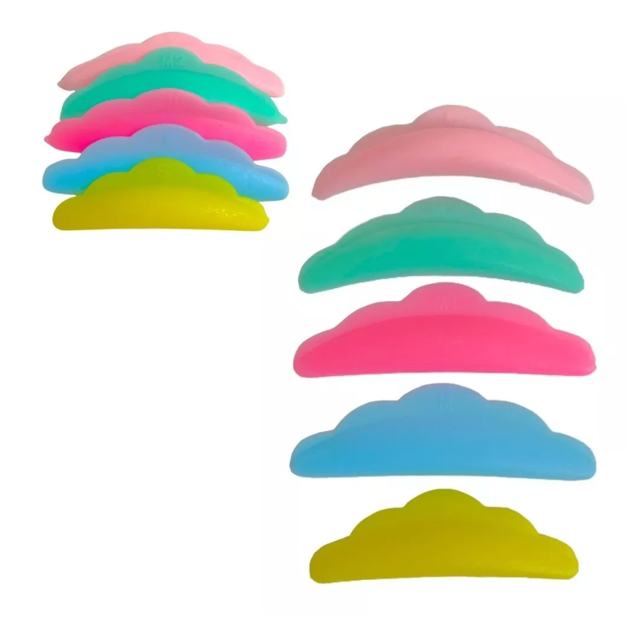 10 Pares De Pads Para Lifting De Silicona Extensión Pestaña