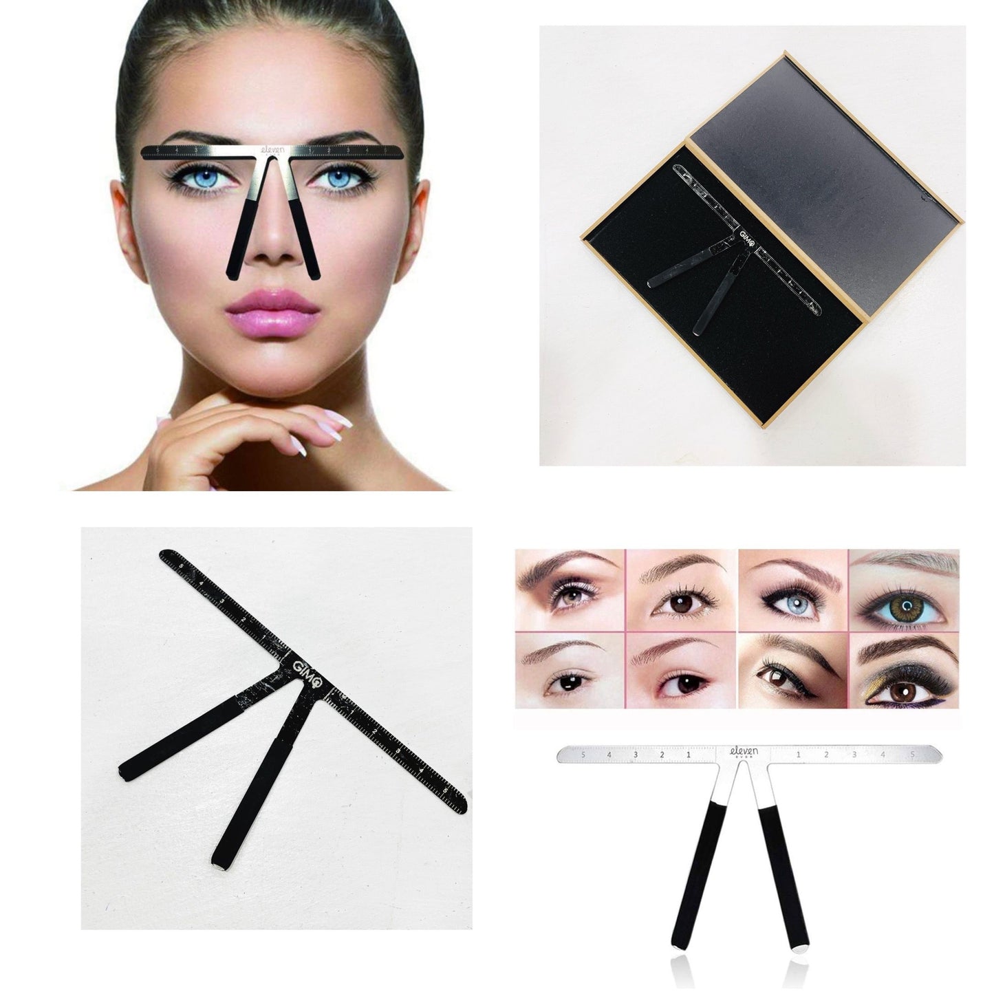 Reglas Metálica Para Cejas Microblading