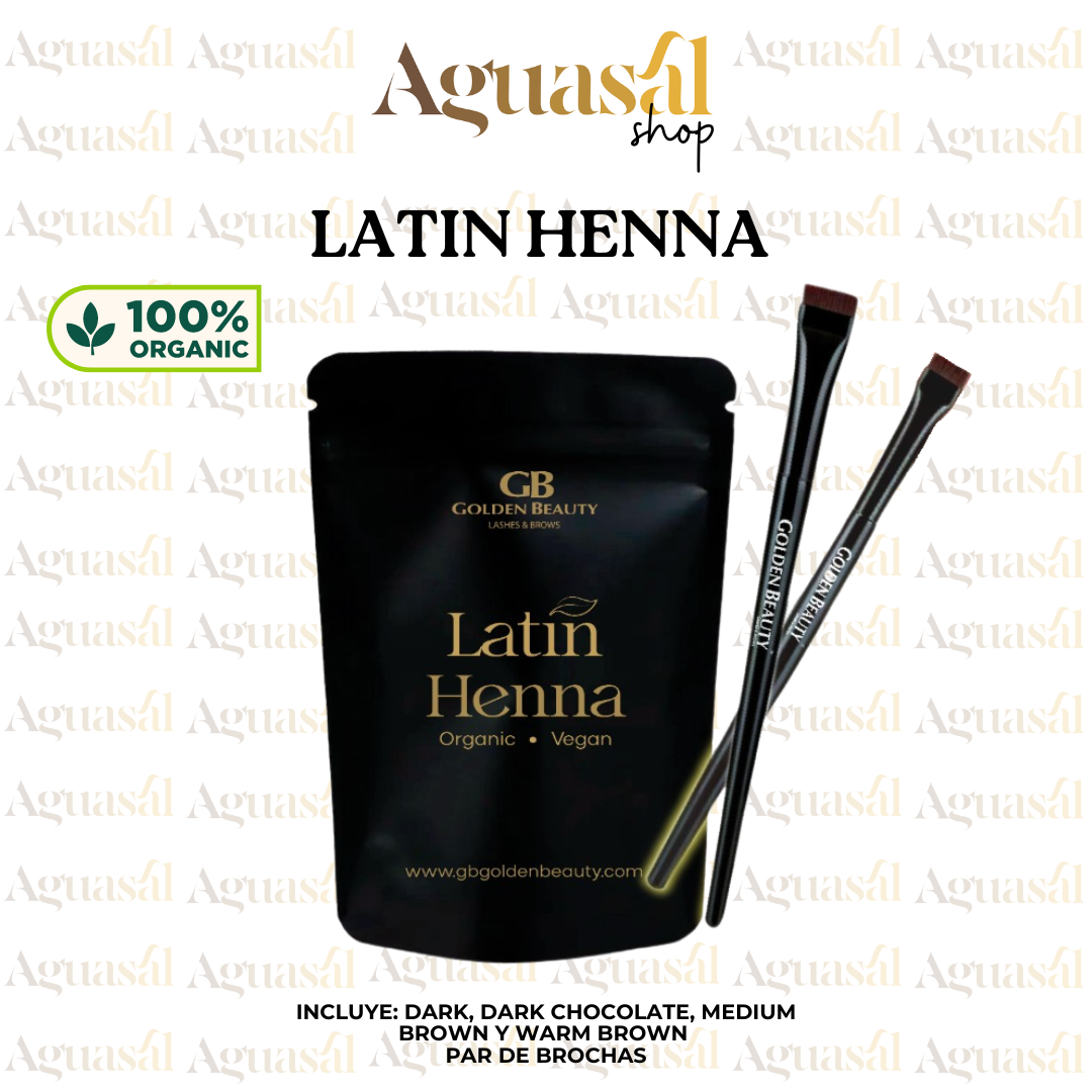 Latín HENNA Kit 2 tonos