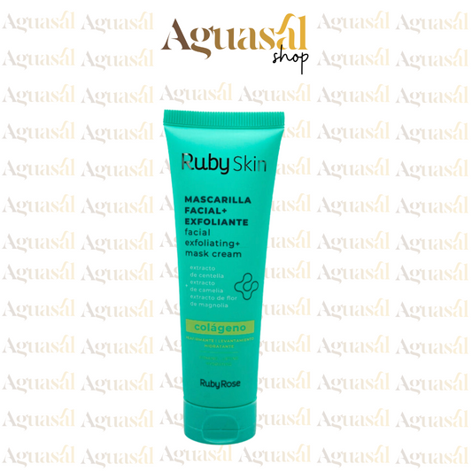 Mascarilla y Exfoliante Facial Ruby Skin